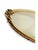 Gold Vintage French Oval Mirrored Vanity Tray With Gilt Floral Filigree, Circa 1950s For Sale - Image 8 of 10