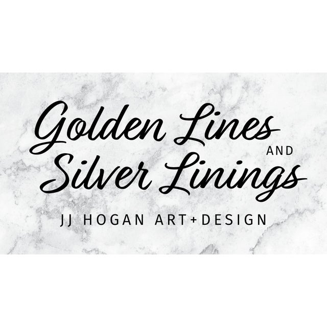 Blue Sin and Shadow Are Not the Same | Contemporary Mini Abstract Painting by JJHogan For Sale - Image 8 of 8