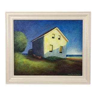 Original Landscape Painting "Light & Shadow" For Sale
