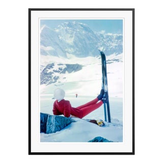 Toni Frissell 'Haute Route Repose' Archival Pigment Print Framed in Black For Sale