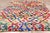 Vintage Azilal Boucherouite Moroccan Rug, 04'08 X 09'01 For Sale - Image 9 of 10