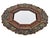 Black Robert M. Weiss Octagonal Mirror in Reverse Painted Frame For Sale - Image 8 of 11
