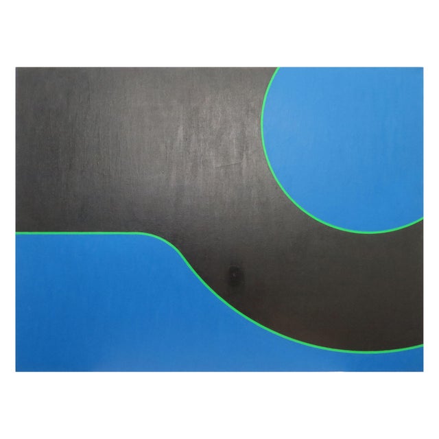 Charles Hersey Vintage Painting For Sale