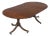 Antique D End Twin Pedestal Dining Table, 19th Century For Sale