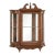 Melinda Wall Curio, Dark Brown For Sale