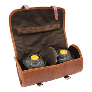 Early 20th Century Pair of English Lawn Bowls For Sale