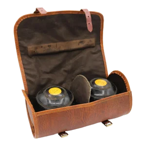 Early 20th Century Pair of English Lawn Bowls