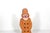 Wood Vintage Hand Carved Wood Captain Fisherman Folk Art For Sale - Image 7 of 8