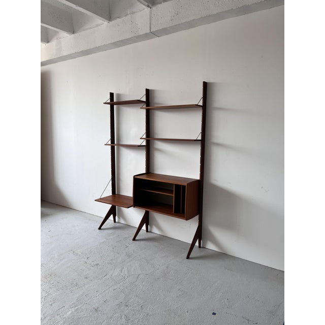 Scandinavian Modular Bookcase by John Texmon, 1950s For Sale - Image 10 of 12