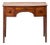 19th Century Three Drawer Mahogany Bowfront Dressing Table For Sale