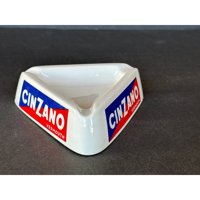 Vintage Cinzano Bar Ashtray For Sale - Image 4 of 11
