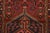 Red Hamedan Rug 3’3” X 5’3” Red Wool Vintage Tribal Hand-Knotted Carpet For Sale - Image 8 of 12