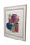 Abstract Florence Waze Fink Signed Flowers III Abstract Floral Serigraph Print 27" For Sale - Image 3 of 12