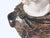 Late 20th Century Monumental Apollo Belvedere Marble Bust on Veined Carrara Marble Pedestal For Sale - Image 11 of 12