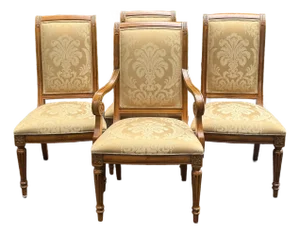 Ethan Allen Townhouse Collection “Addison” French Regency Dining Chairs - Set of 4
