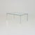 Mid-Century Modern Italian Bauhaus Coffee Tables in Chrome and Thick Glass, 1980s, Set of 2 For Sale - Image 8 of 18