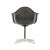 Metal Charles Eames for Herman Miller Mid Century Upholstered Shell Office Chair For Sale - Image 7 of 11