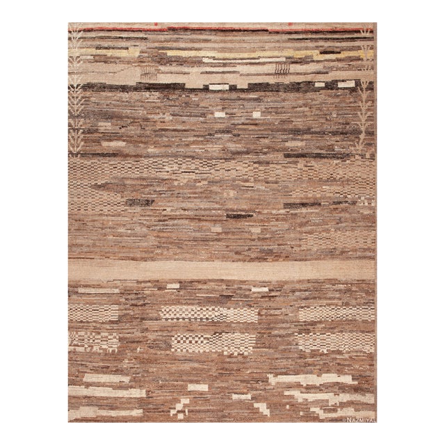 Nazmiyal Collection Modern Abstract Rug For Sale