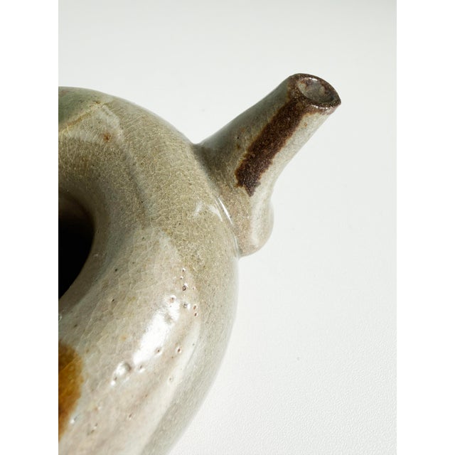 1970s Vintage Stoneware Sake Warmer, Japan For Sale - Image 5 of 8