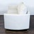 Modern Coaster Corliss Modern Loveseat With Gold Metal Base For Sale - Image 3 of 8