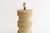 Stone Cylindrical Table Lamp in Beige Hand-Carved Stone by Pierre-Albert Tormos, 1970s For Sale - Image 7 of 8
