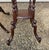 Early 20th Century Victorian Carved Mahogany or Walnut Plant Pedestal Stands Display Columns Torchieres With Turned Legs, a Pair For Sale - Image 4 of 8