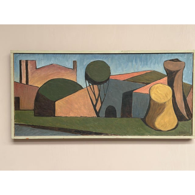 Emil Clahr, Spansk, 1961, Oil on Canvas, Framed For Sale - Image 11 of 17