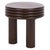 Wood Ohana Accent Table in Dark Brown For Sale - Image 7 of 8