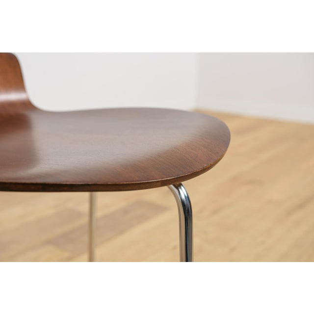 Mid-Century Model 3101 Ant Dining Chairs by Arne Jacobsen for Fritz Hansen, Denmark, 1970s, Set of 6 For Sale - Image 18 of 18