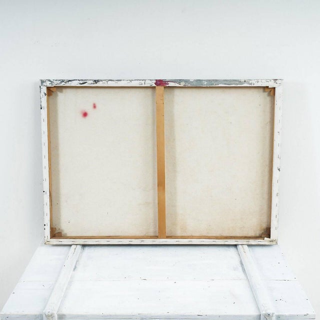 Contemporary Unknown, Conceptual Artwork with Overlapping Canvases, 2000s, Canvas For Sale - Image 3 of 4