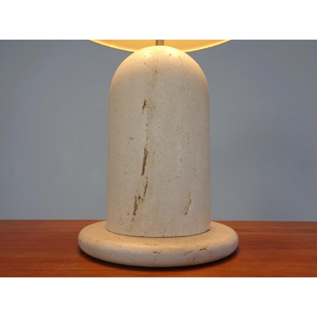 Italian Travertine Lamp, 1970s For Sale - Image 6 of 17
