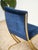 Wood Mid-Century Navy Blue Chairs Set of Six For Sale - Image 7 of 7