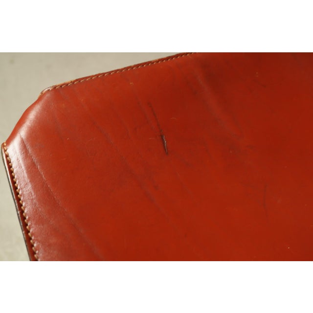 Vintage Cab 412 Dining Chairs by Mario Bellini for Cassina, 1970s, Set of 4 For Sale - Image 14 of 16