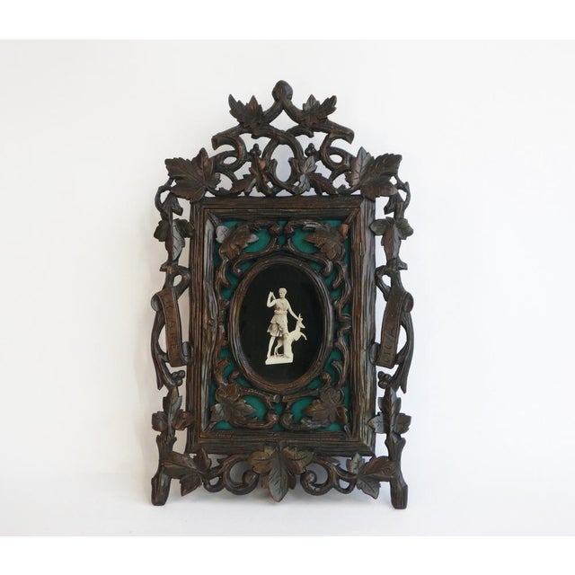 Antique Neo Renaissance Style Ornate Wooden Wall Cabinet For Sale - Image 11 of 11