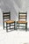 Green Pair of Mexican Folk Art Chairs in Green From the 1930s For Sale - Image 8 of 12
