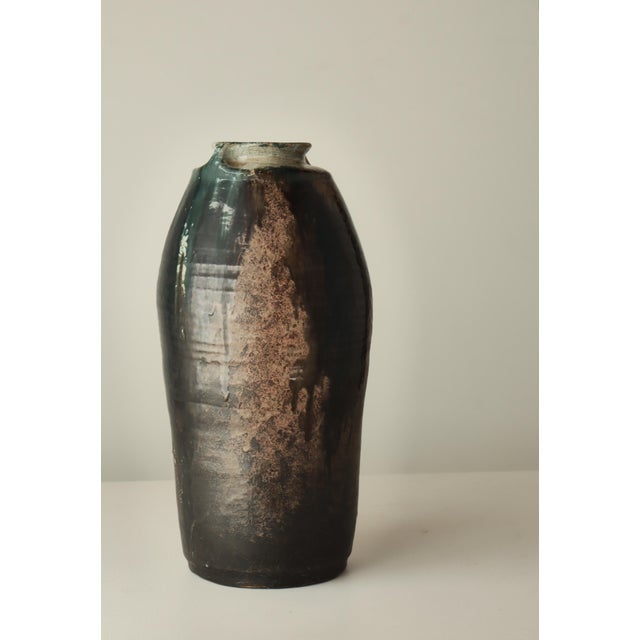 Ceramic Scandinavian Modern Stoneware Floor Vase by Chris Moes, Denmark, 1966 For Sale - Image 7 of 16