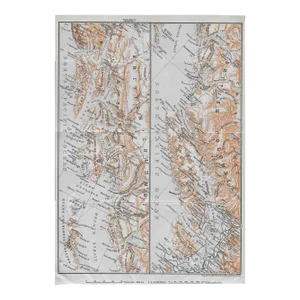1909 Pacific Northwest & British Columbia Coastal Map