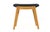 Vintage Ottoman in Solid Wood and Fabric For Sale - Image 11 of 11