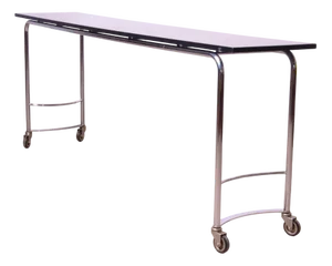 Serving Trolley for Double Bed Console with Wheels, Italy, 1980s