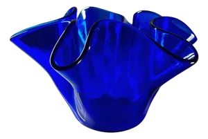 Handkerchief Murano Glass Vase by Dogi