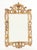 Rococo Style Silvered and Gilt Composition Framed Mirror, reticulated scrolling foliate design frame centering a...