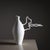 Ceramic 21st Century White Ceramic Vase by Poemu, France For Sale - Image 7 of 18