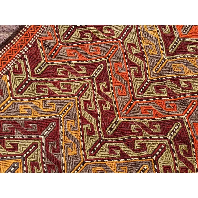 Vintage Turkish Kilim Rug - 34" X 54.5" For Sale - Image 4 of 9