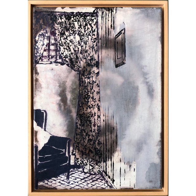 Peter De Graaff, Amsterdam on the Reverse, 1990s, Acrylic on Canvas, Framed For Sale - Image 6 of 6