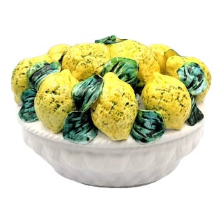 1970's Trompe l'Oeil Italian Lemon Tureen For Sale