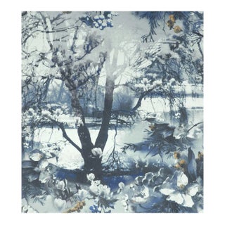 Jean Paul Gaultier for The House of Scalamandre Brume Wallcovering, Encre For Sale
