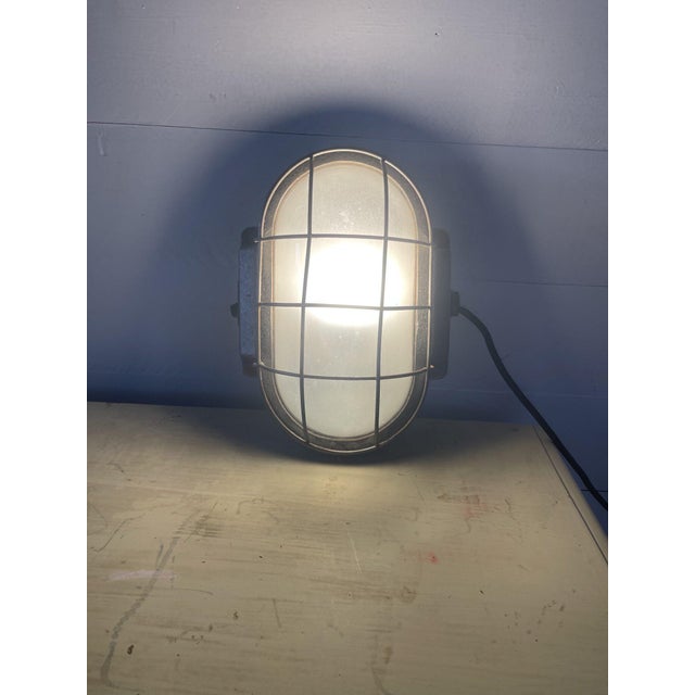 Vintage Industrial B- 351 Wall Lamp in Aluminum, 1950s For Sale - Image 11 of 11