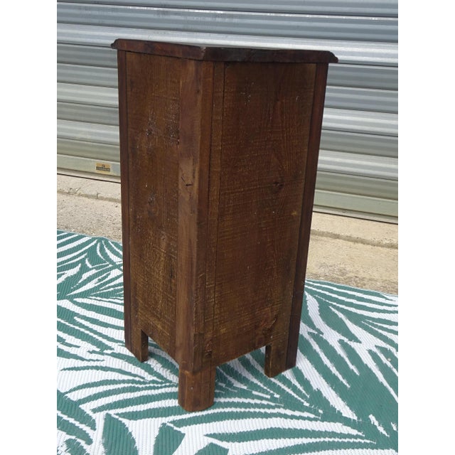 Antique Louis XIII Oak Corner Cabinet For Sale - Image 18 of 18