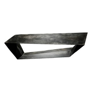 Noaxis Bench in Aluminium by Orfeo Studio For Sale