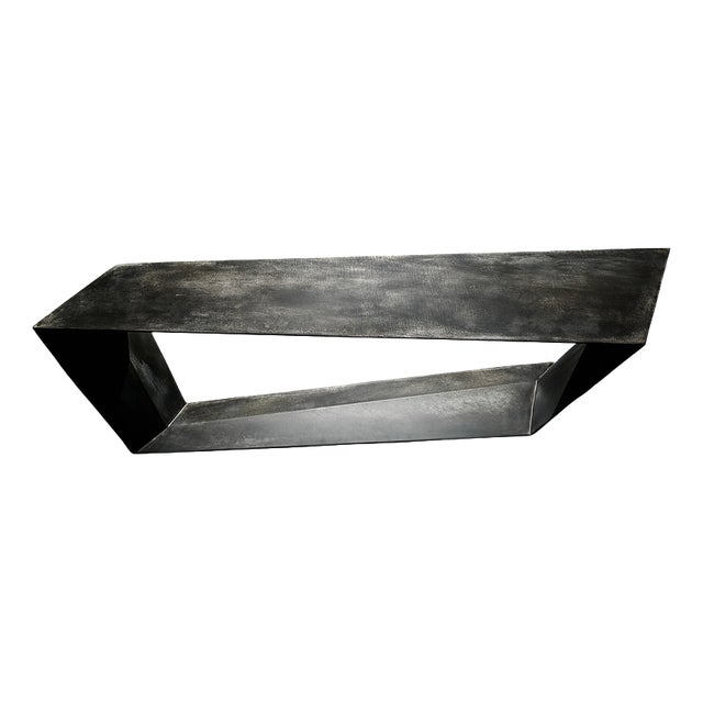 Noaxis Bench in Aluminium by Orfeo Studio For Sale